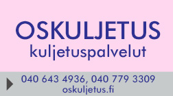 Oskuljetus logo